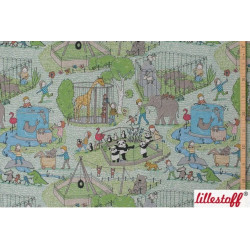 Bio Jersey Lillestoff - Freiheit für Zootiere